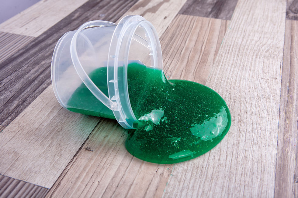 Spilling Green Slime