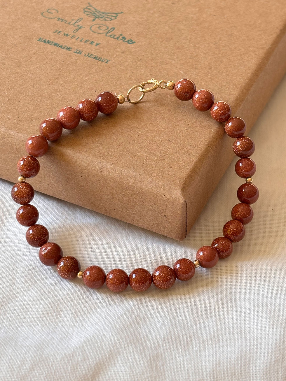 Goldstone Bracelet