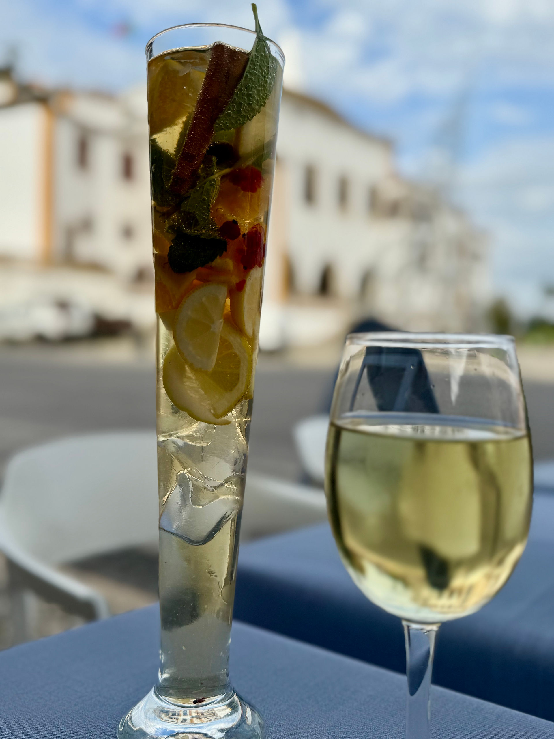 White Sangria and Vinho Verde