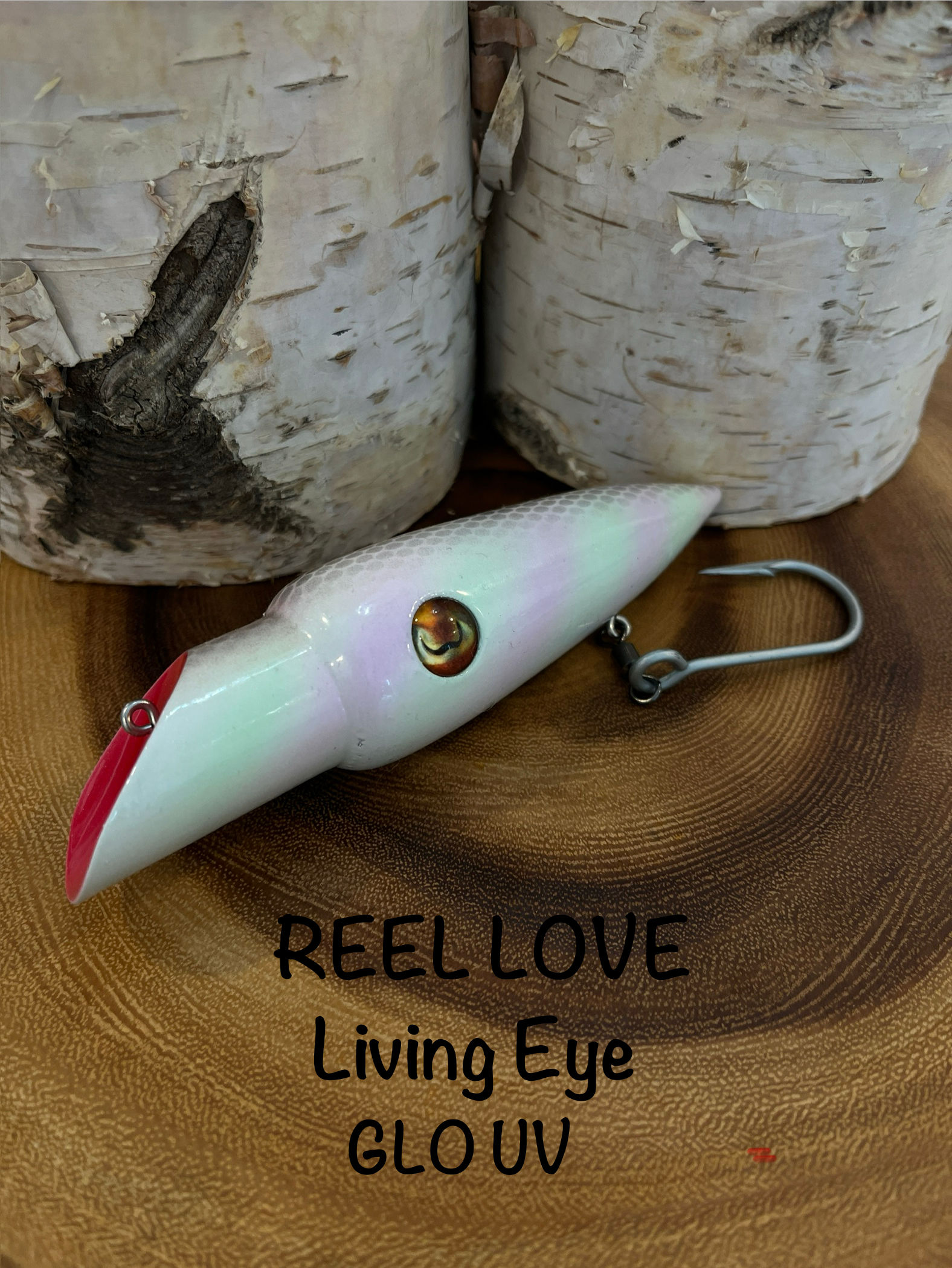 REEL LOVE  Living Eye Cuttlefish UV GLO