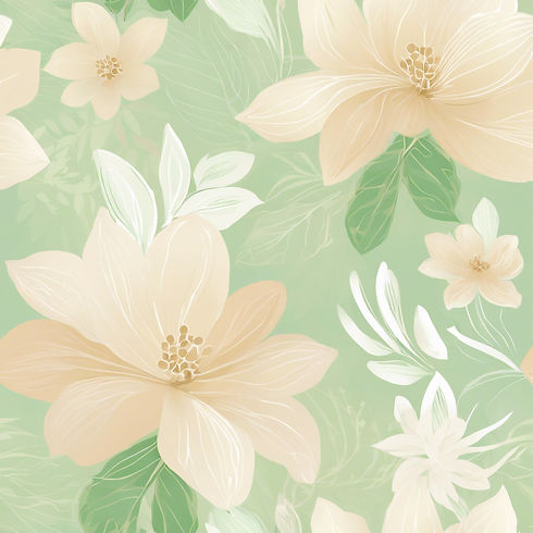 A very light and soft background with light or transparent floral markings. Beige _ white