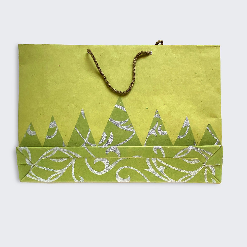 Grass Green Gifting Bag - set of 10,20,50