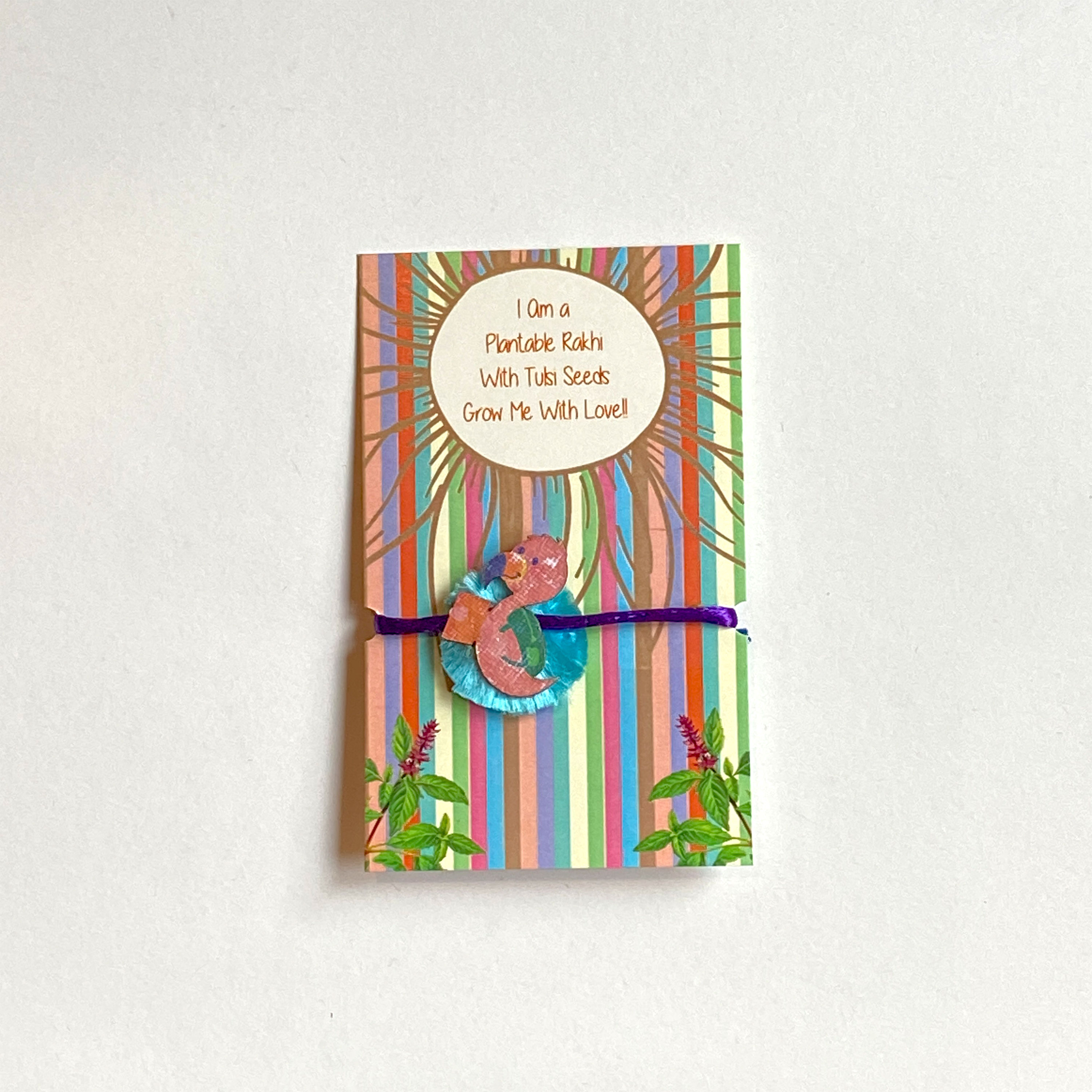 Flamingo Plantable Rakhi
