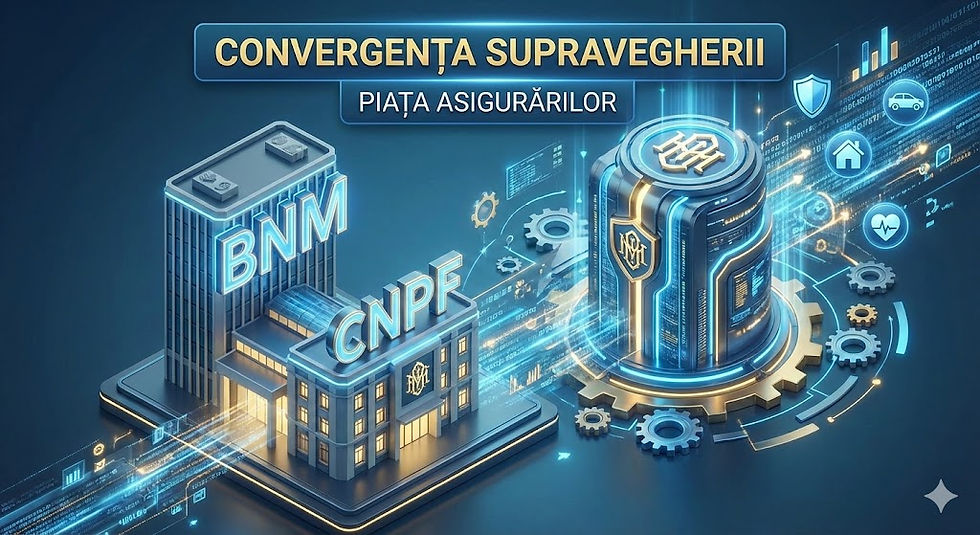 BNM și CNPF accelerează convergența supravegherii pe piața asigurărilor