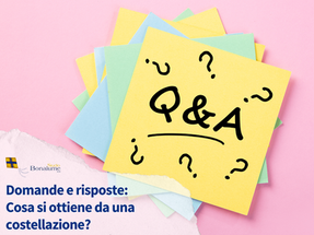 post-it con Q&A e punti di domanda
