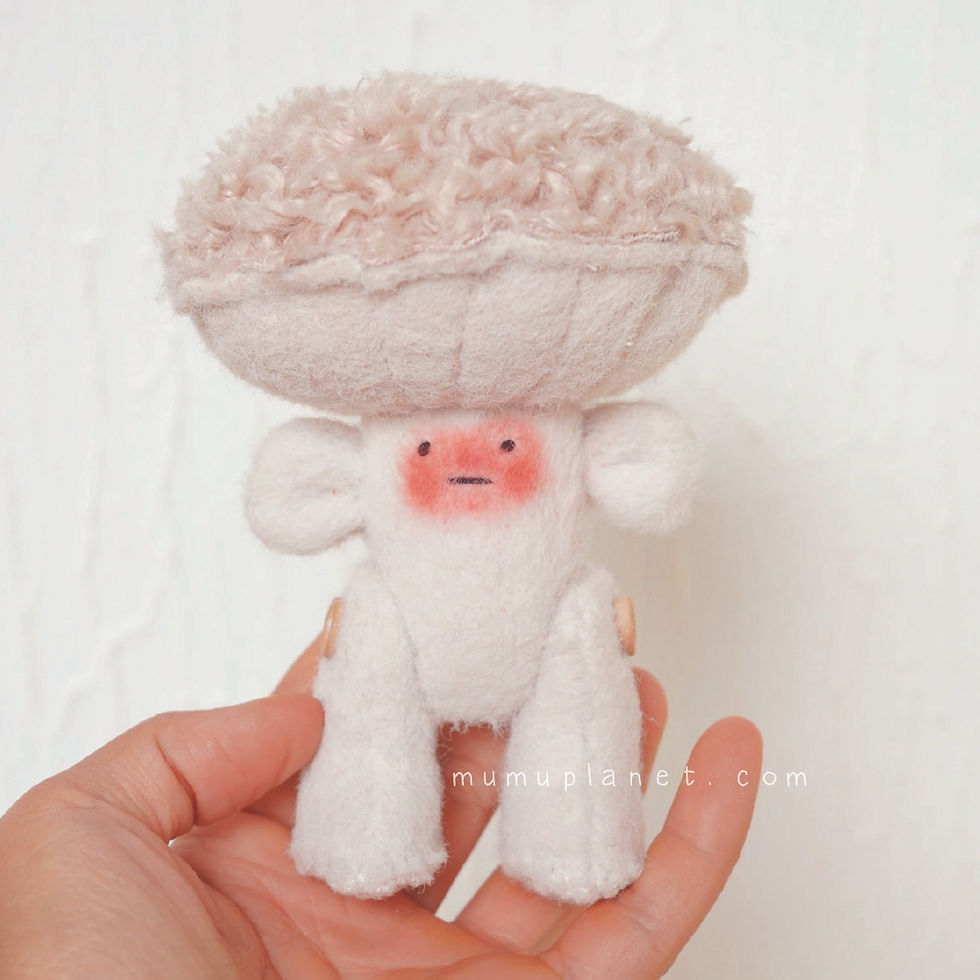 Thumbnail: Running mushie doll sewing kit
