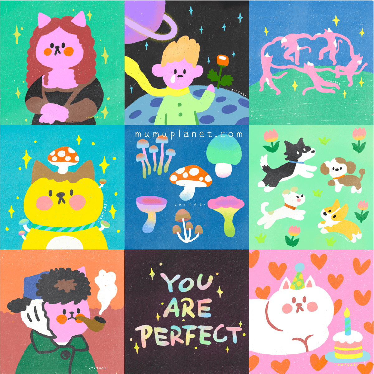 "You're perfect" pre-cut sand art kit
