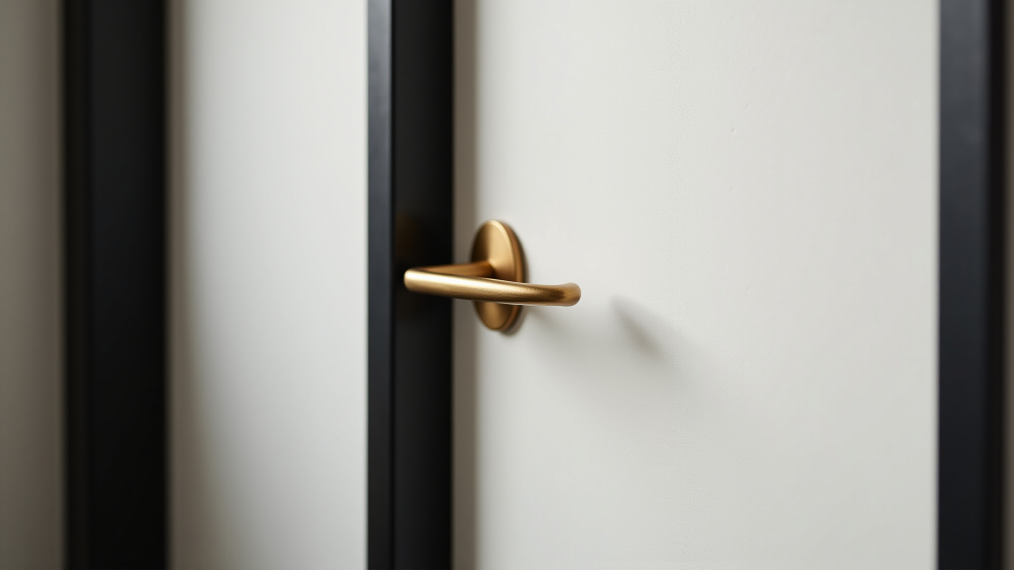 "Puerta moderna dorada que simboliza acceso a propiedades exclusivas en venta en México, casas, terrenos y departamentos a crédito."