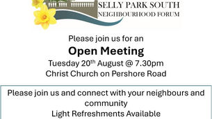 Agenda  for Open Meeting 20th August 