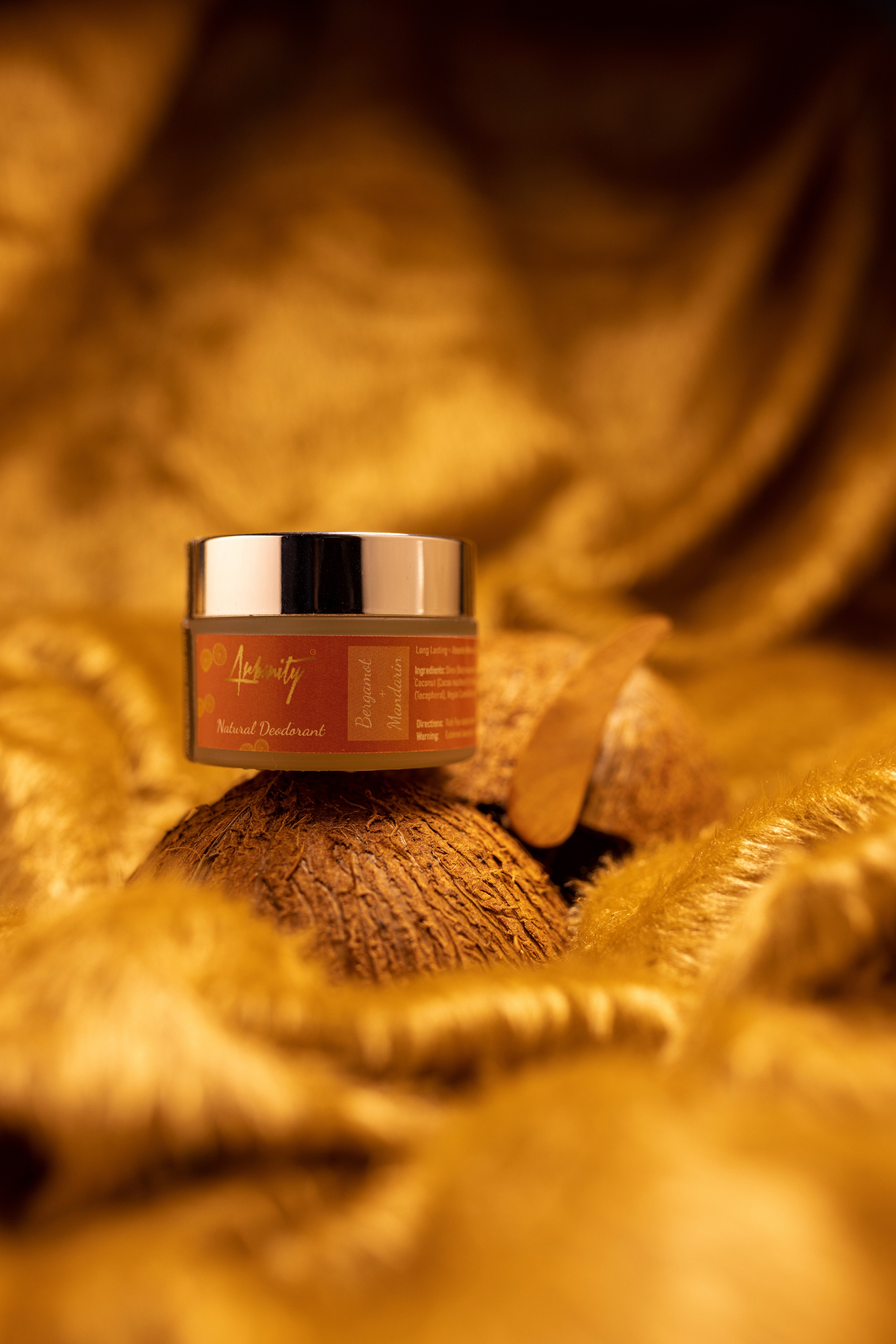 Bergamot & Mandarin Natural Deodorant