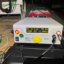 福岡県で太陽光パネルの耐圧試験を実施