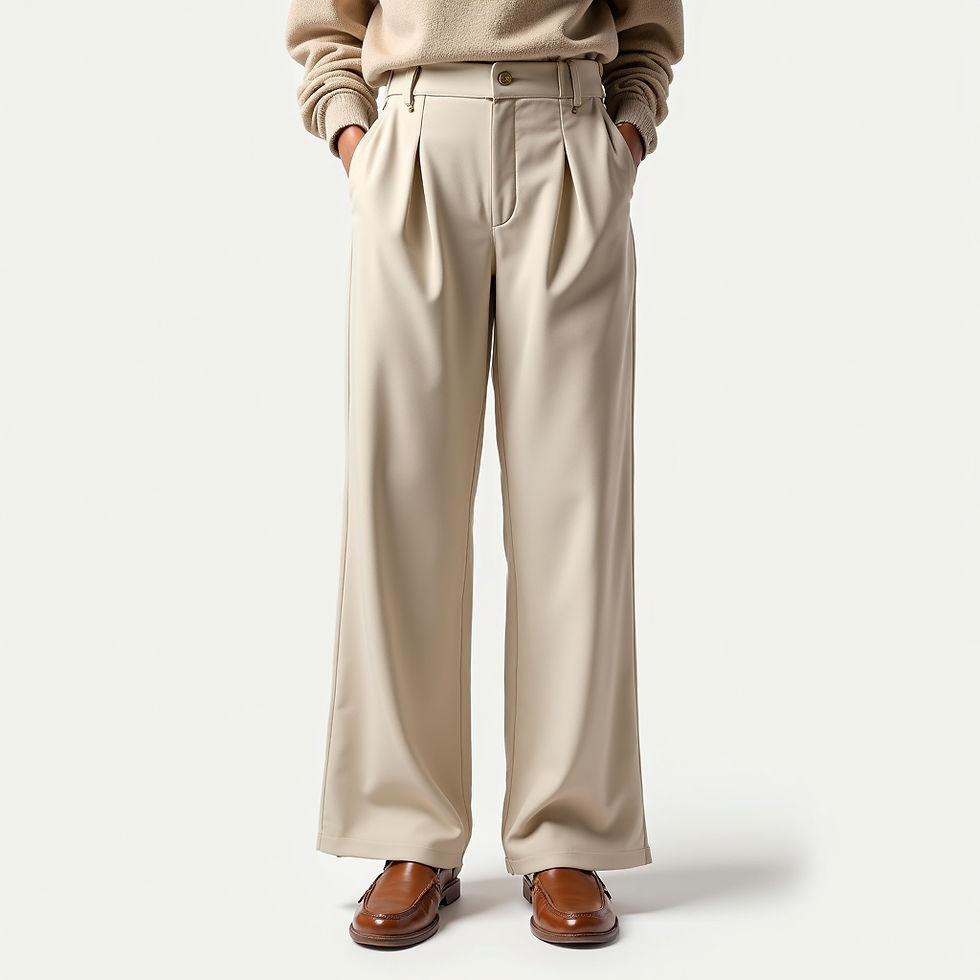 Calça Pantalona Vintage