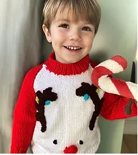 Child Rudolph Jumper