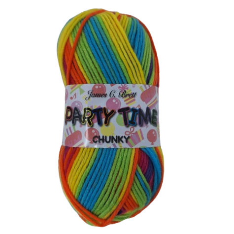 Thumbnail: James C Brett Party Time Chunky - Fiesta PT1