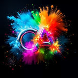 I want to see the letters C and A in chrome surrounded by explosions of the rainbow..jpg