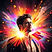 Michael in text surrounded by an explosion of all the colours in the rainbow..jpg