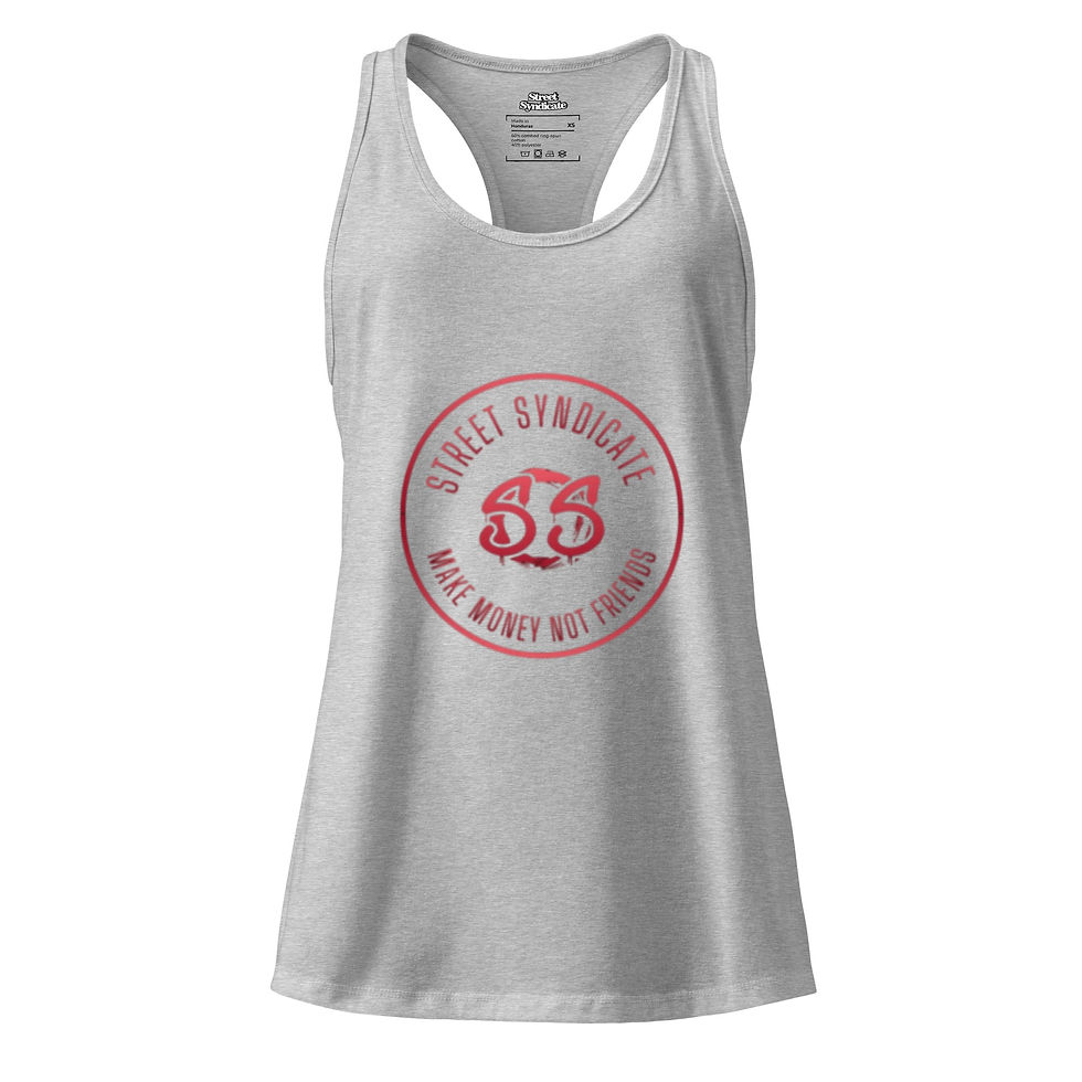 Miniature : Women’s fitted racerback tank top Street Syndicate