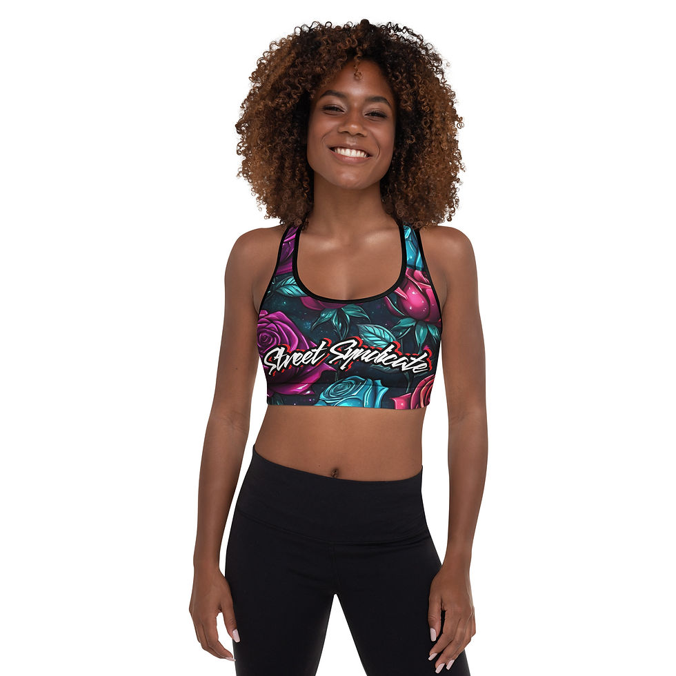 Miniature : Padded Sports Bra Street Syndicate