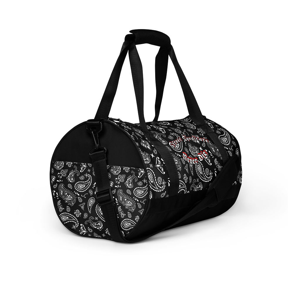 Miniature : Gym Bag Street Syndicate Black Bandana