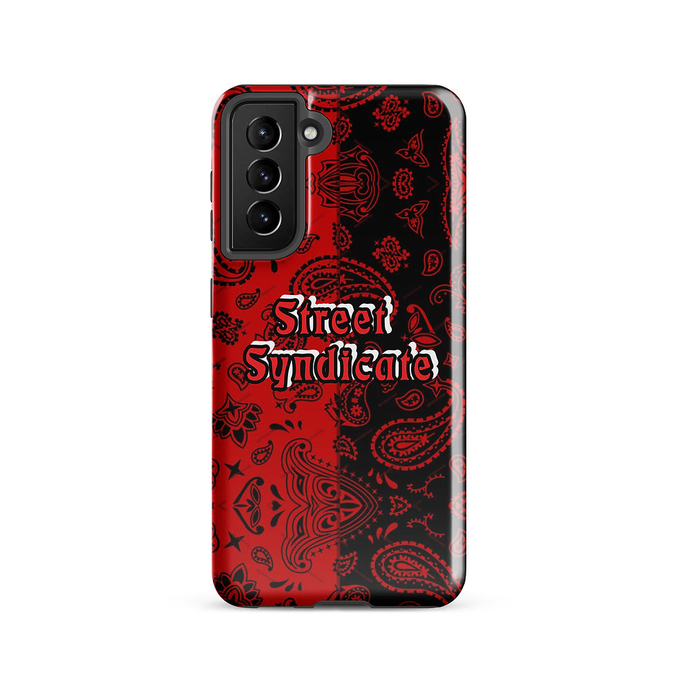 Miniature : Tough case for Samsung® Street Syndicate Bandana RedBlack