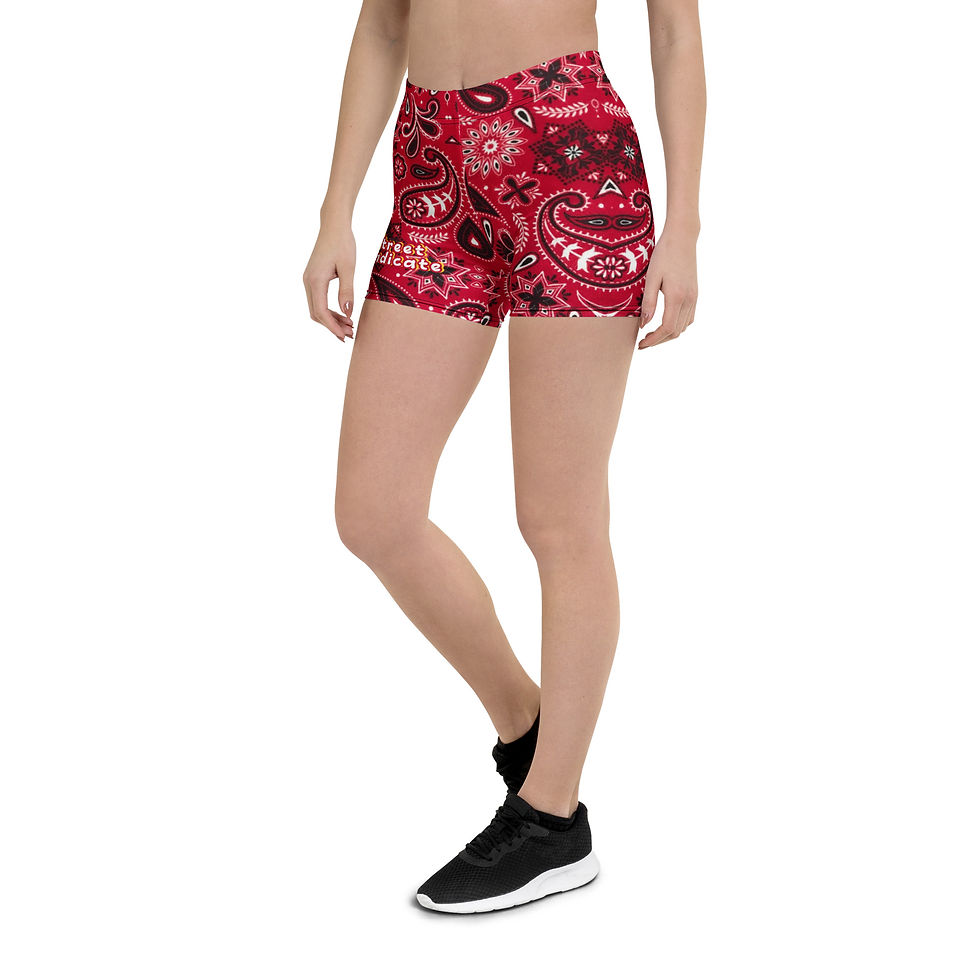 Miniature : Shorts Street Syndicate Red Bandana 2.0