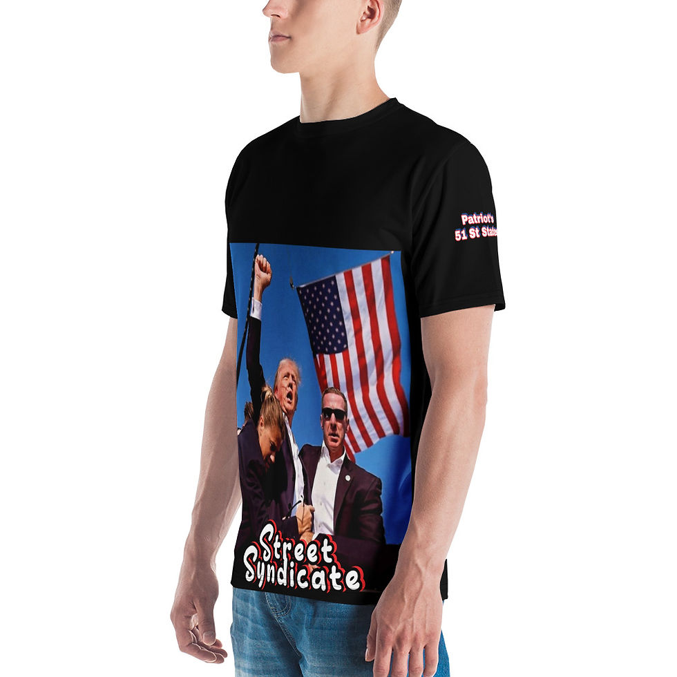 Miniature : Men's t-shirt Street Syndicate Edition Trump Make Canada an american states