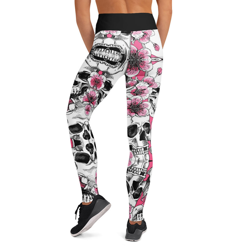 Miniature : Yoga Leggings Street Syndicate skull Edition