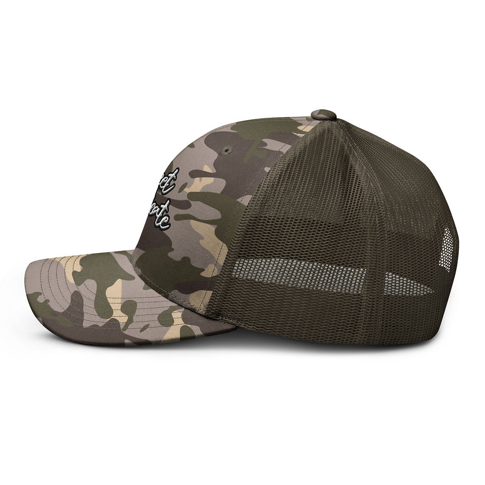 Miniature : Camouflage trucker hat Street Syndicate