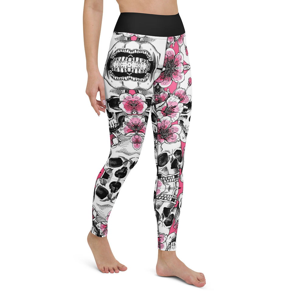 Miniature : Yoga Leggings Street Syndicate skull Edition