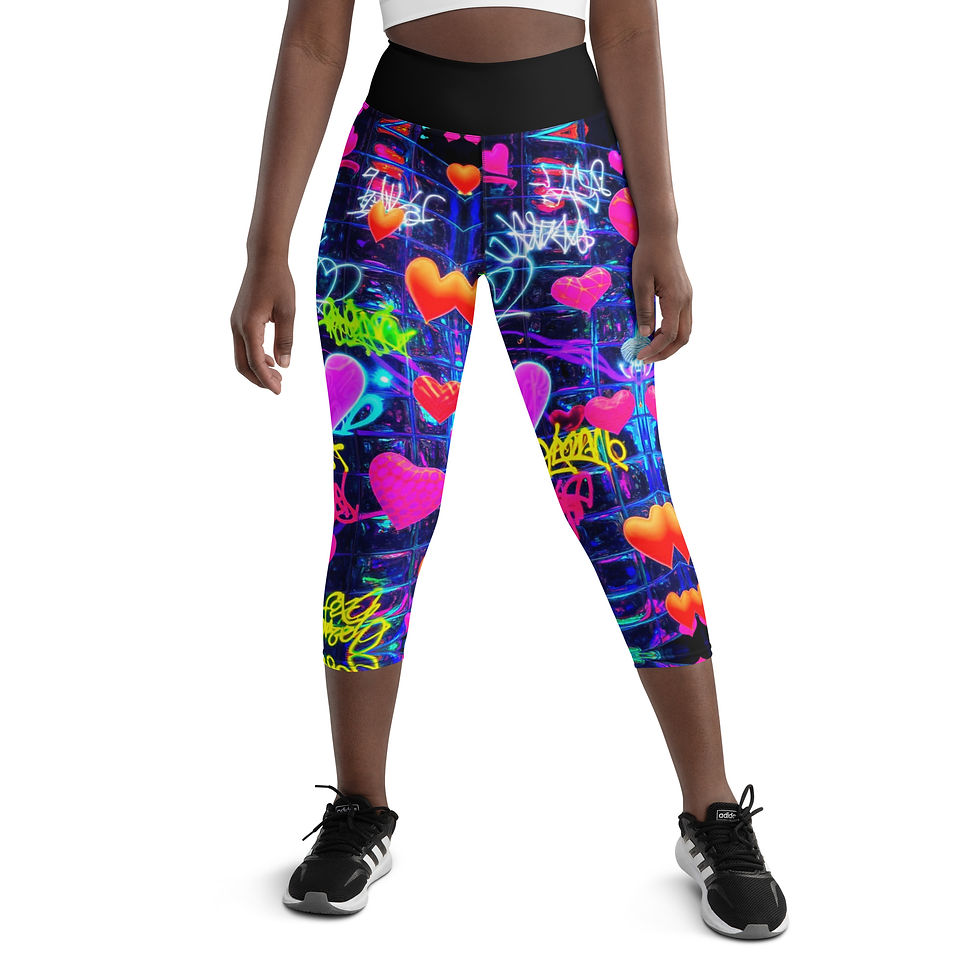 Miniature : Yoga Leggings Street Syndicate My Heart Edition