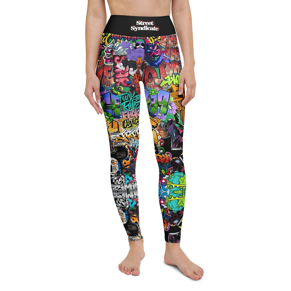 Miniature : Yoga Leggings Street Syndicate Graffiti Edition
