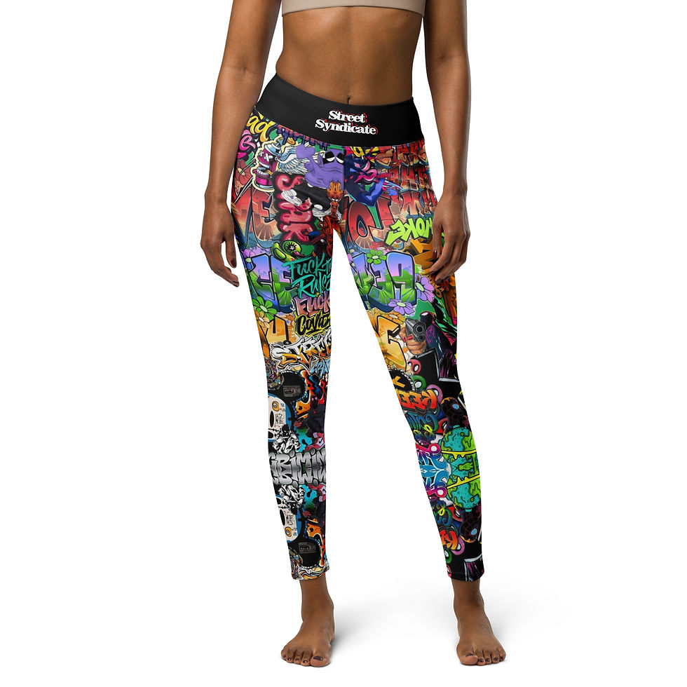 Miniature : Yoga Leggings Street Syndicate Graffiti Edition