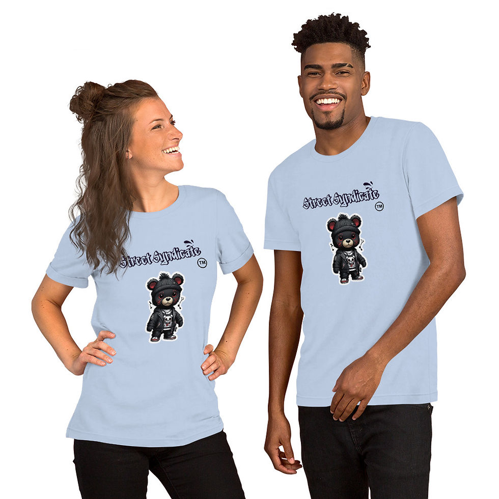 Miniature : Unisex t-shirt Street Syndicate face your fear