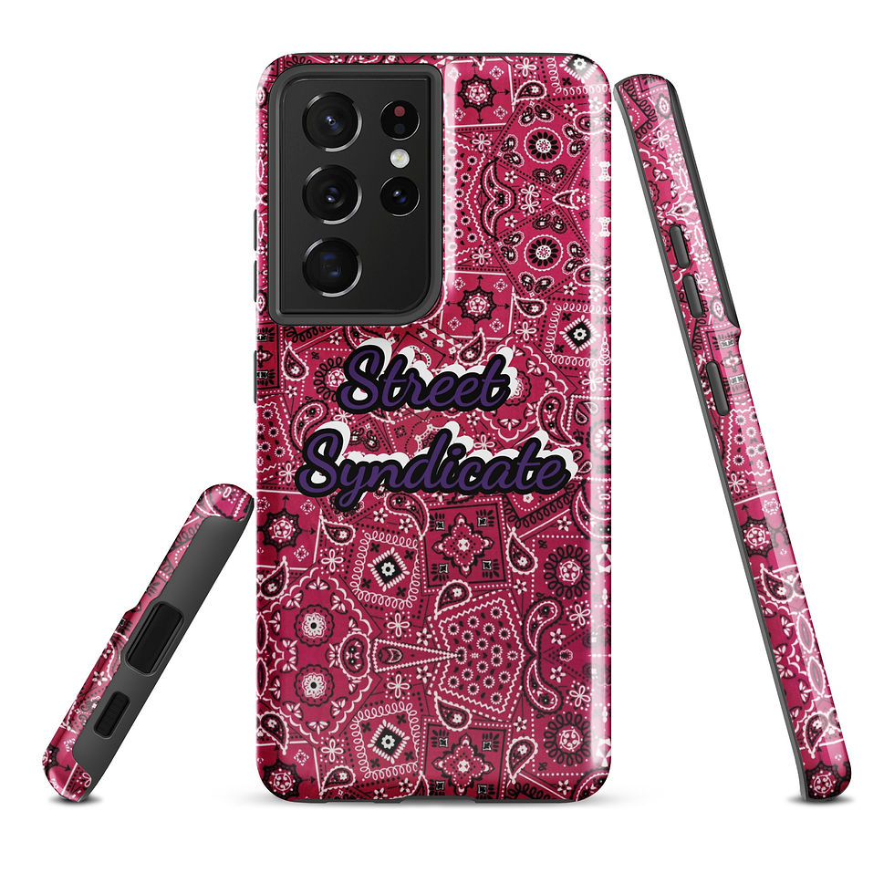 Miniature : Tough case for Samsung® Street Syndicate pink Bandana