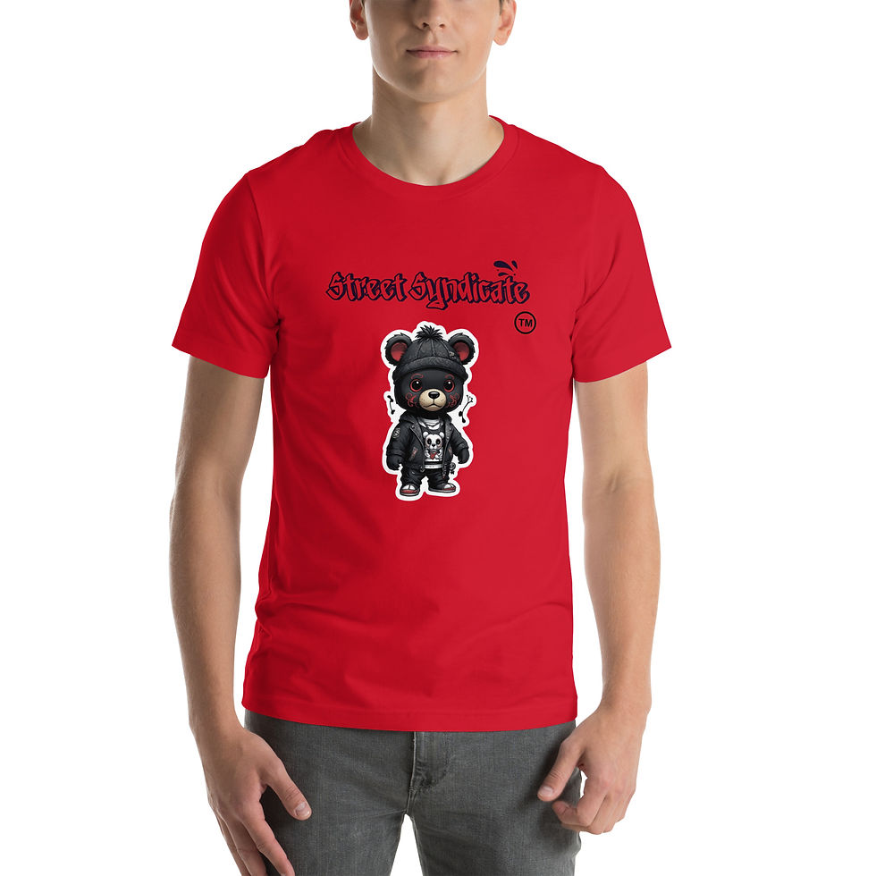 Miniature : Unisex t-shirt Street Syndicate face your fear