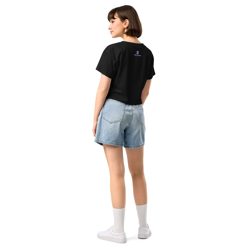 Miniature : Women’s crop top Street Syndicate Butterfly edition