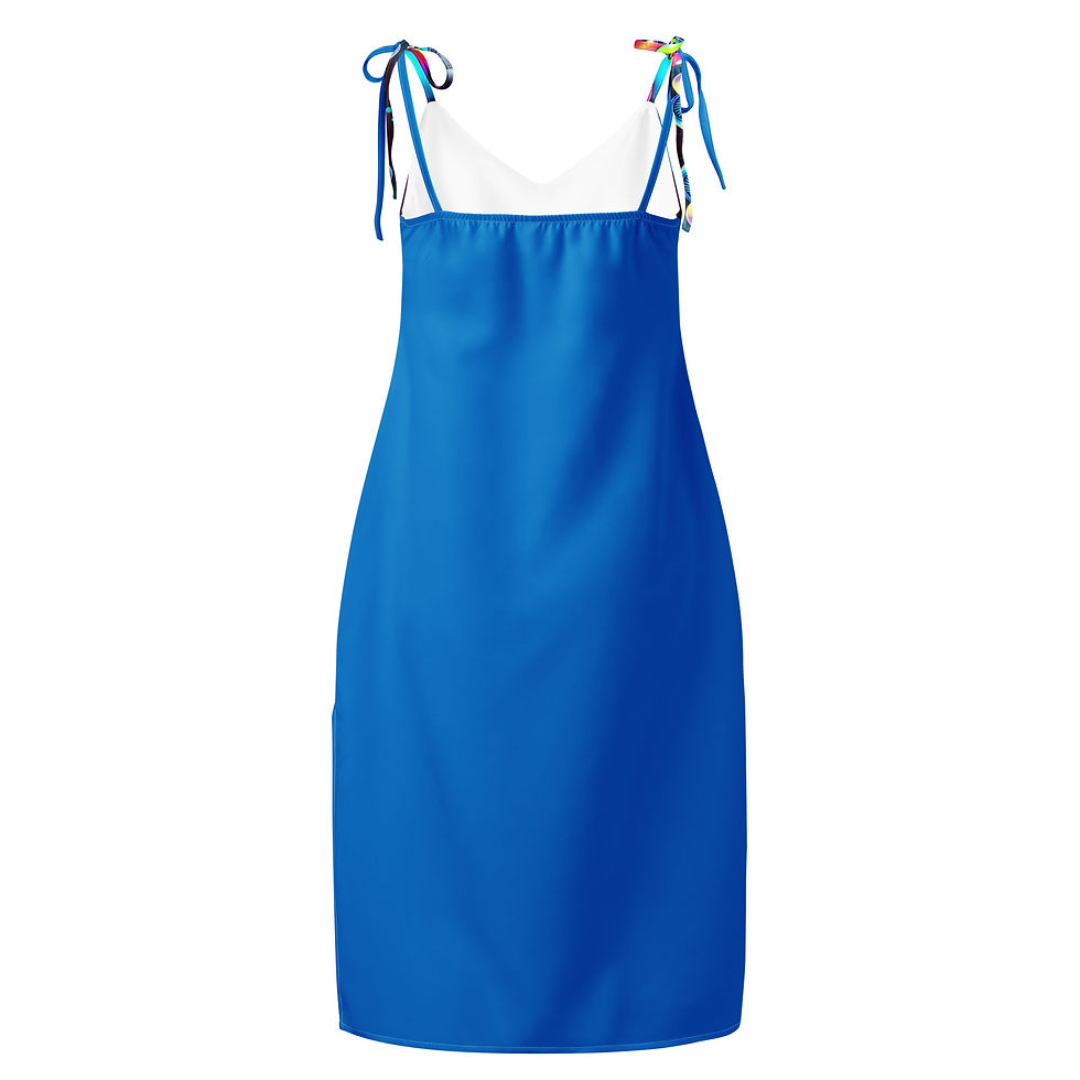 Miniature : Tie-strap midi dress Street Syndicate Stitch Edition