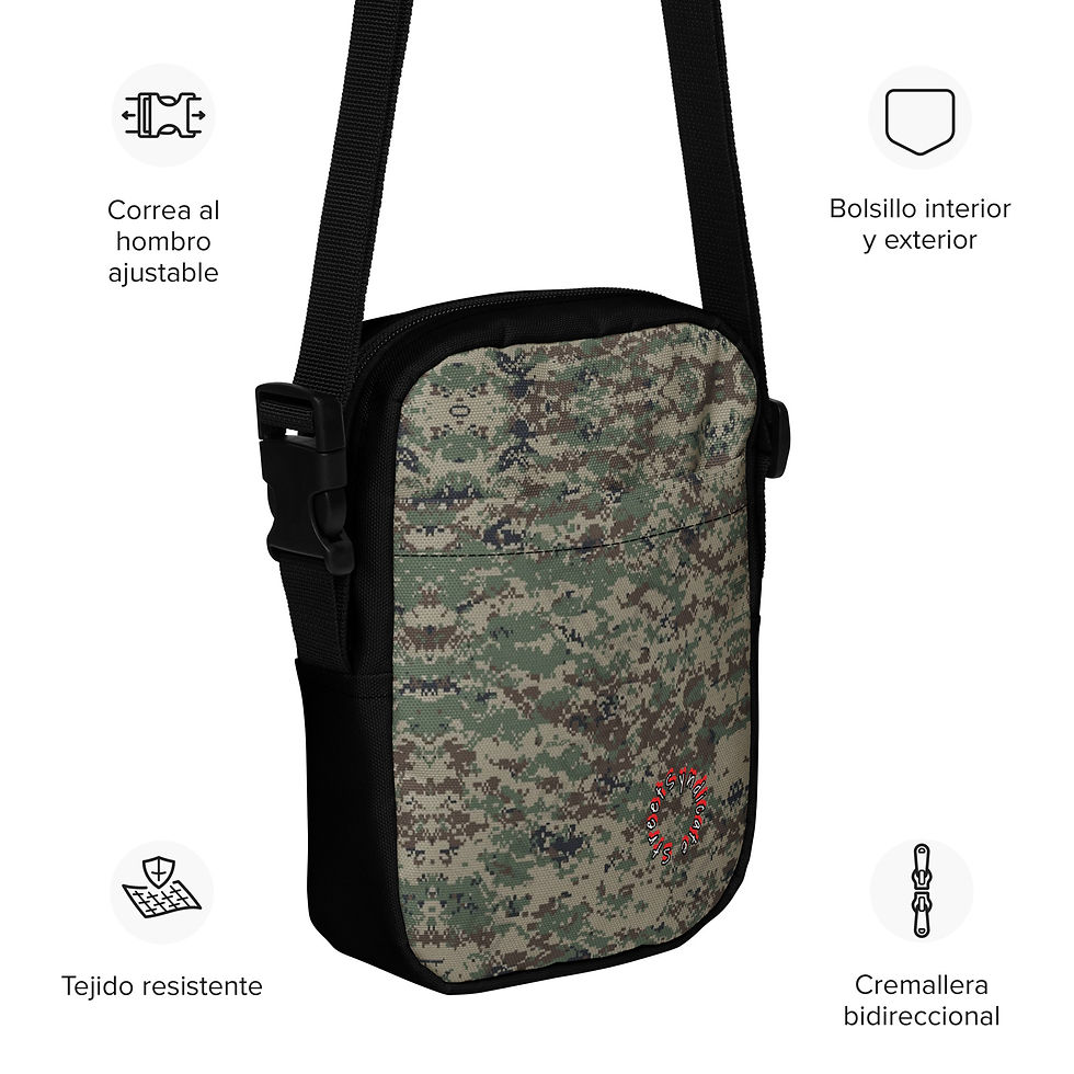 Miniature : Utility crossbody bag Street Syndicate Army Design Edition