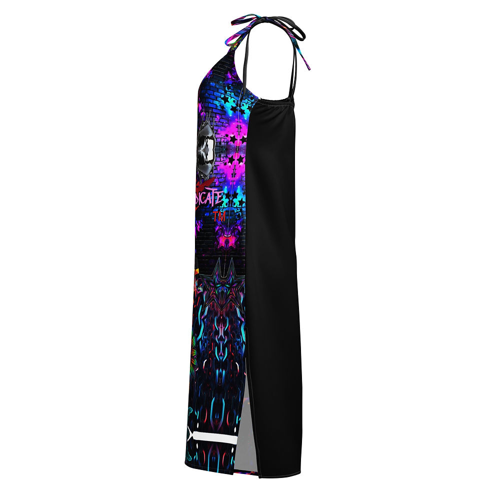 Miniature : Tie-strap midi dress Street Syndicate Edition