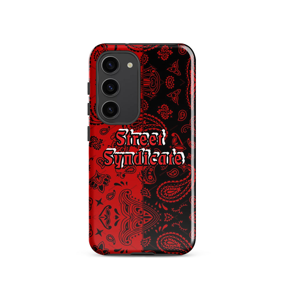 Miniature : Tough case for Samsung® Street Syndicate Bandana RedBlack