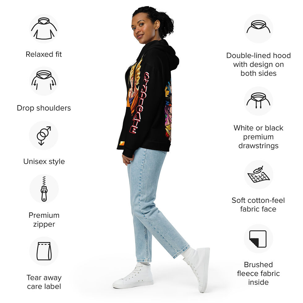 Miniature : Zip hoodie Street Syndicate Dragon Ball Z Édition