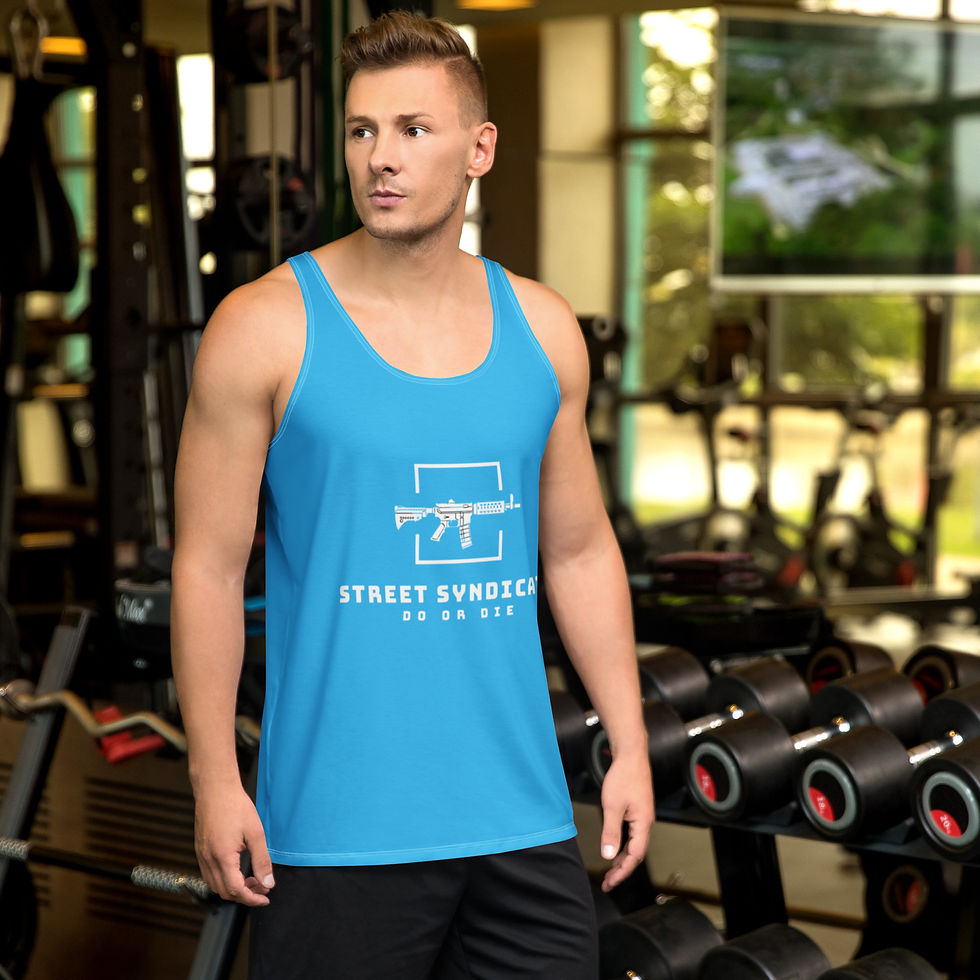 Miniature : Tank Top Street Syndicate Ak47 Blue edition