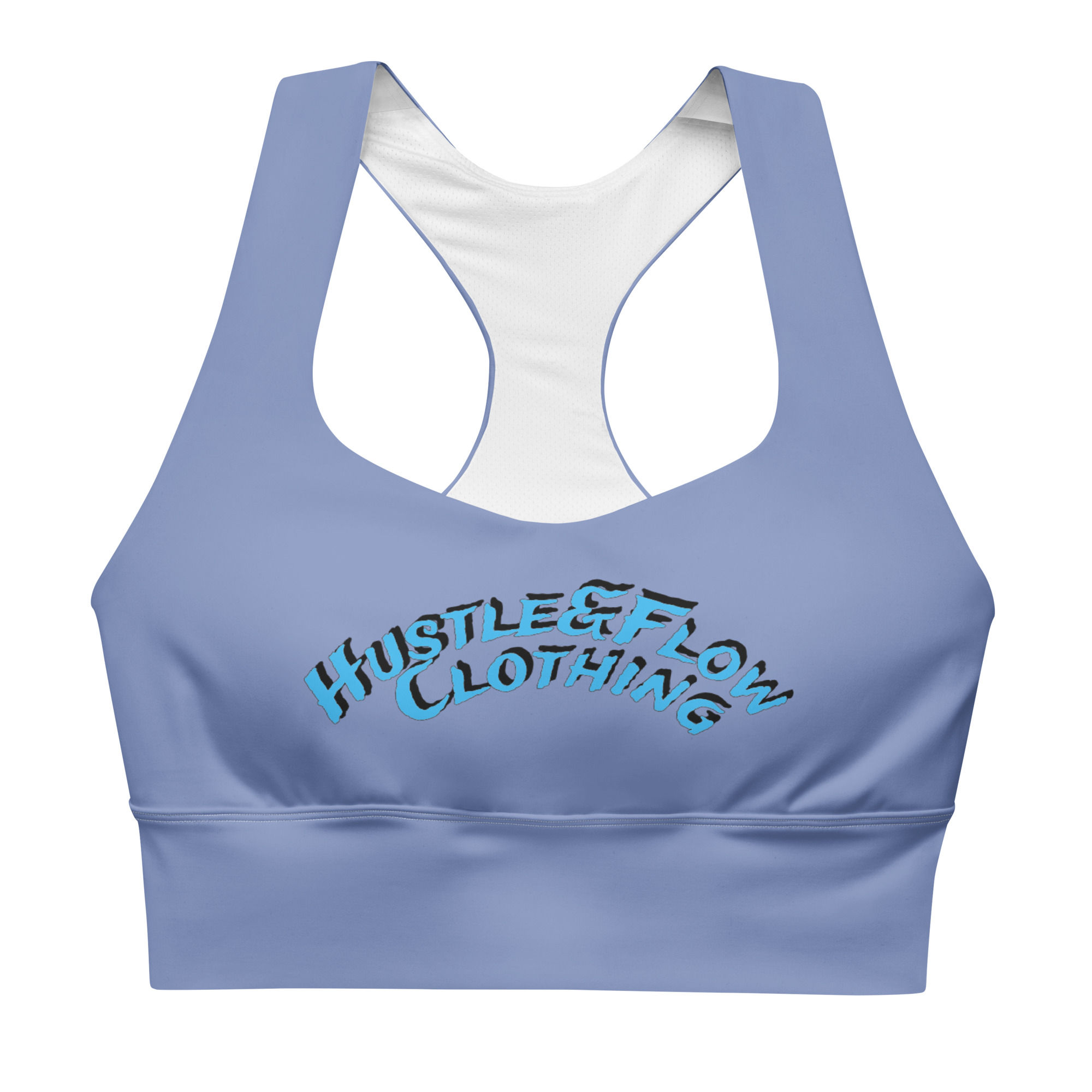 Longline Sports Bra Hustle&Flow Clothing Edition Purple 