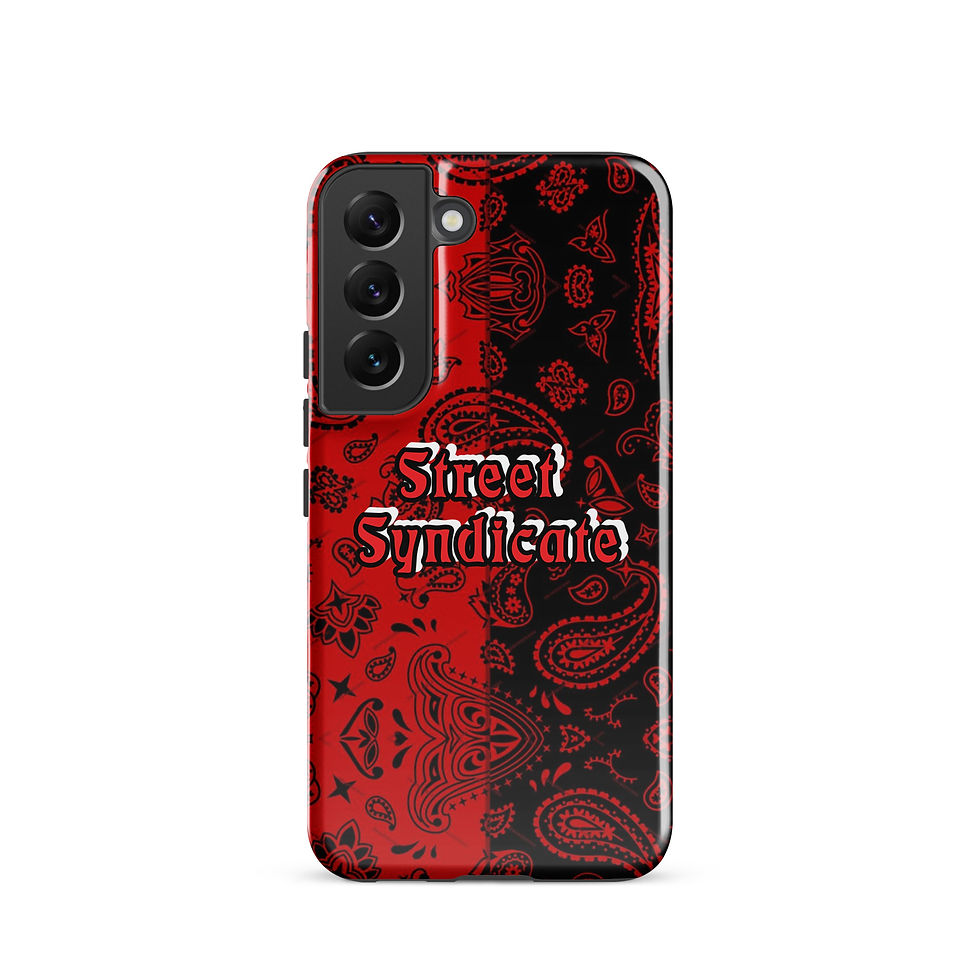 Miniature : Tough case for Samsung® Street Syndicate Bandana RedBlack