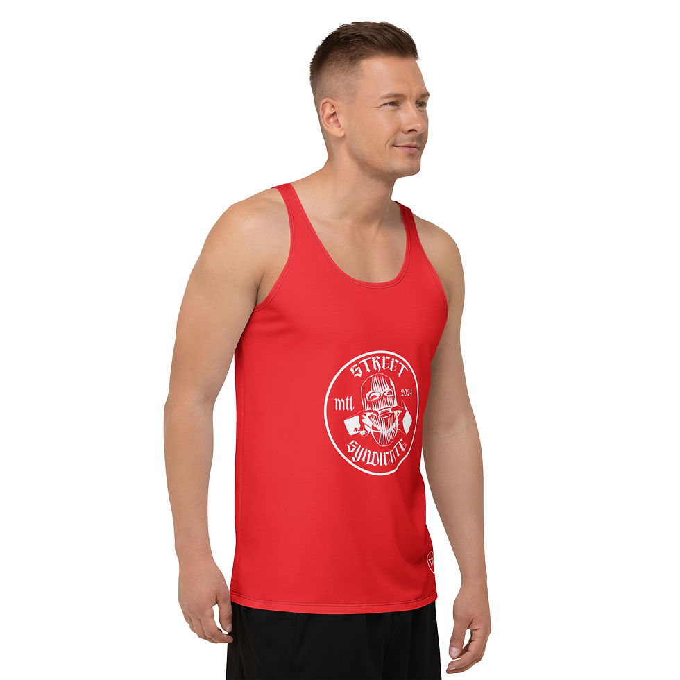 Miniature : Tank Top Street Syndicate Red Racing Edition