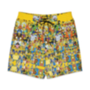 Men's Board Shorts Street Syndicate Simpson Edition