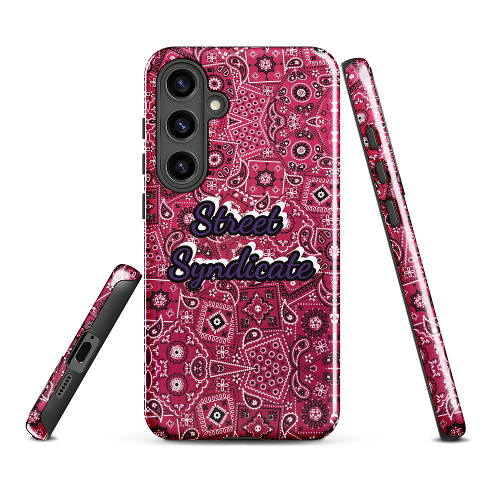 Miniature : Tough case for Samsung® Street Syndicate pink Bandana