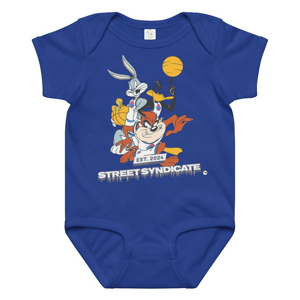Miniature : Baby jersey bodysuit Street Syndicate Looney tunes Edition
