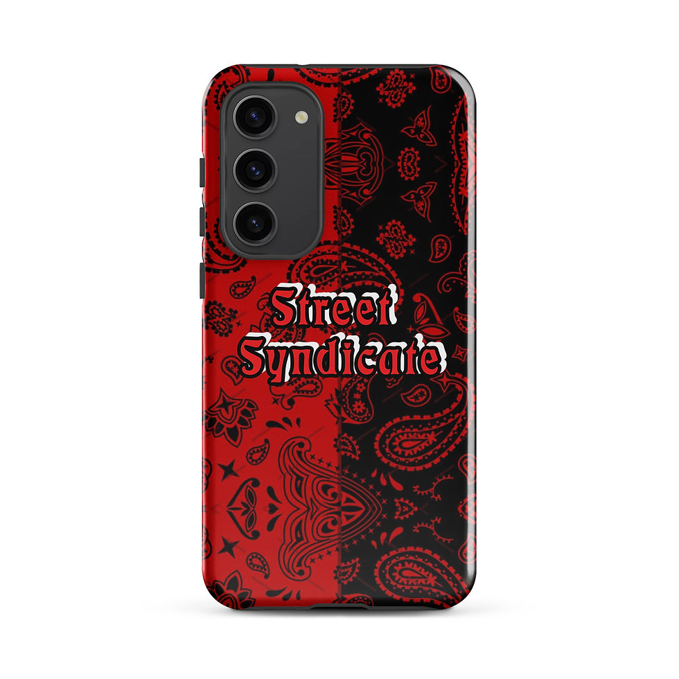 Miniature : Tough case for Samsung® Street Syndicate Bandana RedBlack