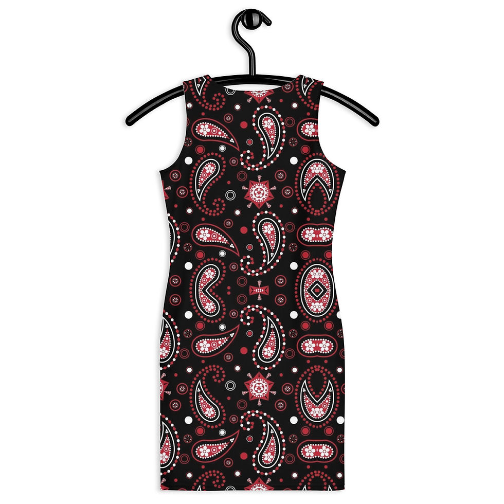Miniature : Dress Street Syndicate BandanaBlackCherry
